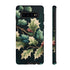Dark Green Festive Holly in Watercolor - Impact Resistant Phone Case Samsung Galaxy S10 Glossy